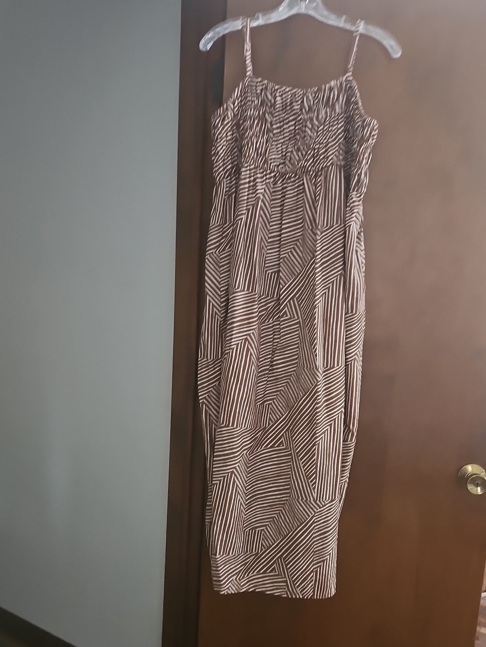 50 inch length XXL Stretch Gathered Top, Sundress. Wonderful material, so cute!